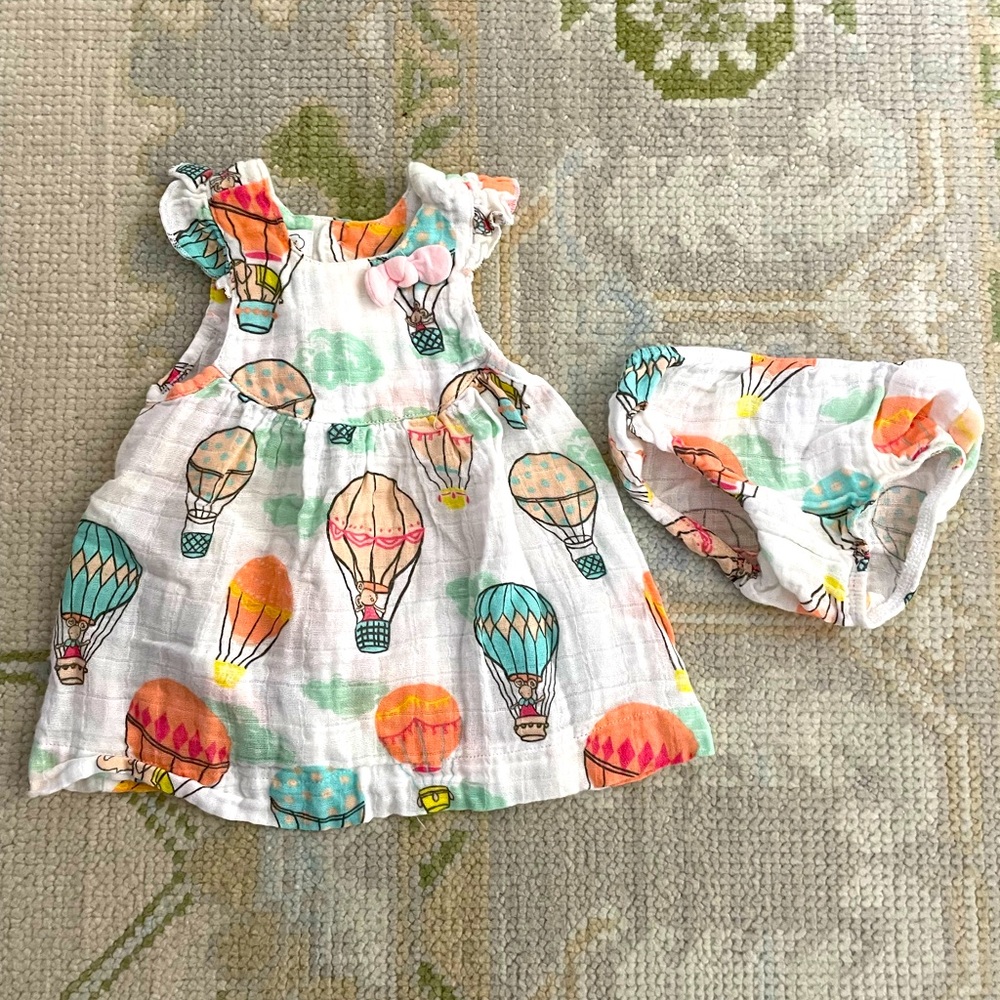 MUDPUE LINEN BALLOON DRESS